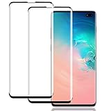 Samsung Galaxy S10 Plus Screen Protector, CBoner [2 Pack] [Scratchproof] [No Bubbles] [9H Hardness] [Table Friendly] Tempered Glass Screen Protector Compatible with Samsung Galaxy S10 Plus