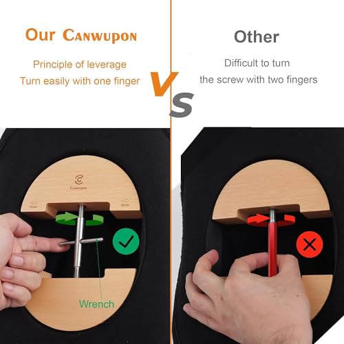 Hat Stretcher for Fitted Hats and Men Cowboy Hat - Jack Stretcher,The Screw with The Handle is Easy to Stretch3