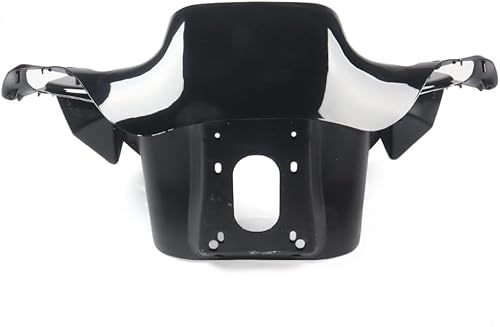 Miniatura 9 de Carenado interior de plástico ABS de inyección negro brillante compatible con Harley Touring Road Glide FLTR 1998-2013