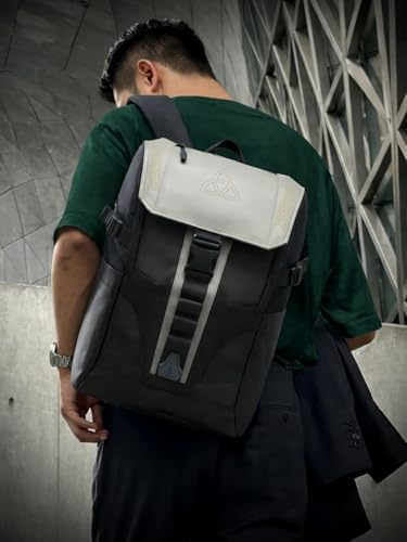 Image of The Souled Store Thor: Mjolnir Backpacks | Official Marvel Merchandise | Premium Water-Resistant Laptop Bag with Hammer Graphic | Durable Urban Travel Rucksack for Men & Women | God of Thunder Edition