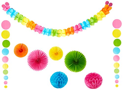 Rainbow Multicolor Decorating Kit - 9 Pieces