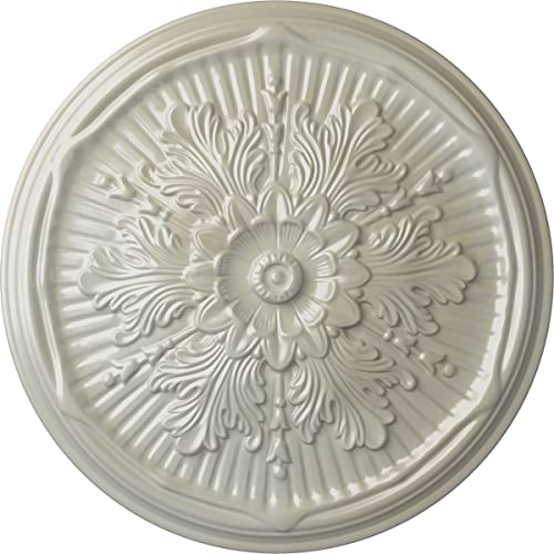 Ekena Millwork CM21LUFBS Luton Ceiling Medallion, Flash Blue