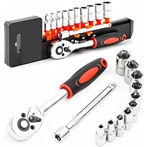 レンチ&ソケットセット 藤原産業 SK11 ソケットレンチセット TS－2465M の