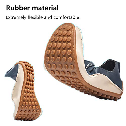 Men's Casual Loafers Summer Breathable Lightweight Smooth Microfiber Leather Shoes Fashion Hollow Soft Rubber Anti-Skid Driving Shoes3