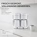 Severin Duo Filterkaffeemaschine mit Thermokanne, Kaffeemaschine für bis zu 16 Tassen, ansprechende Filtermaschine mit 2 Isolierkannen, weiß, 2 Liter, 2.000 W, KA 9314