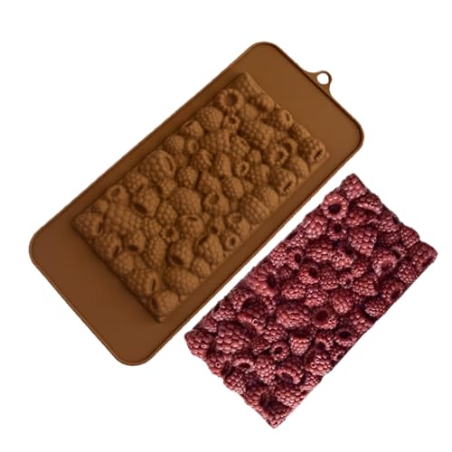 Moldes de barra de chocolate – Molde de silicona para tartas | Mini moldes para tartas de queso | Molde de cocina para hornear adecuado para postres, fabricación de dulces, uso en horno y hornear