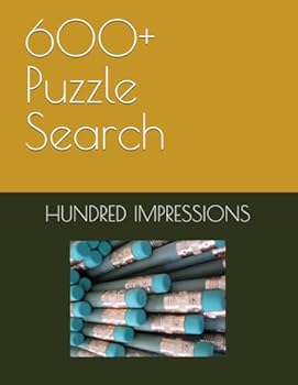 Paperback 600+ Puzzle Search Book