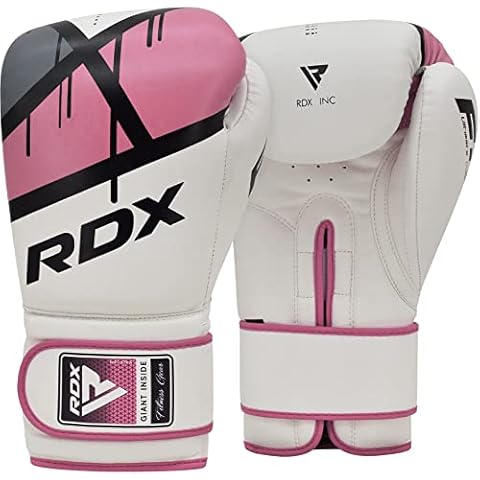 RDX Boxhandschuhe Damen Frauen, Muay Thai Kickboxen Sparring Cover