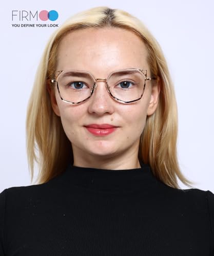 Image of Firmoo Cat Eye Blue Light Reading Glasses for Women, Stylish Cateye Computer Reading Glasses, UV400 Protection