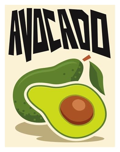 Cuadro sobre lienzo con plátano y limón de 30x42cm que alegra tu comedor cada día 2