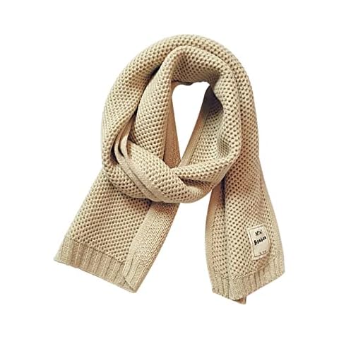 Hileyu Kids Warm Woolen Scarf for Winter Cover