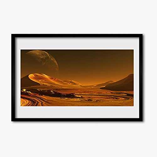 Affiche encadrée 60x40 cm cadre en MDF et impression premium Cosmos