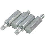 Allspace 4 Piece Utility Track Locking Pins for Pegboard Wall Mount System, Closet, Garage Utility Organization Accessories – 450036-35