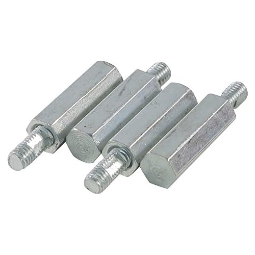 Allspace 4 Piece Utility Track Locking Pins for Pegboard Wall Mount System, Closet, Garage Utility Organization Accessories - 450036-35