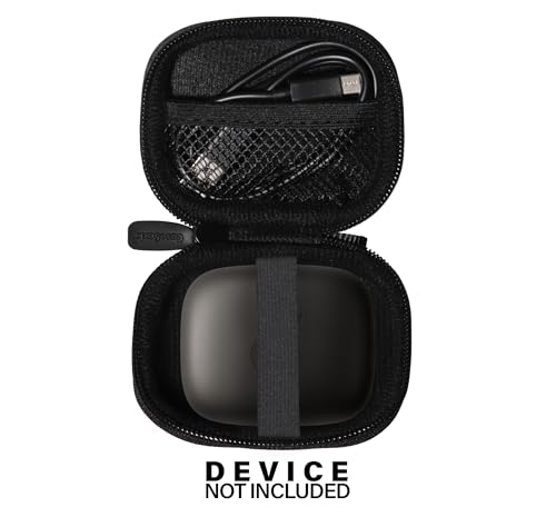 CaseSack Case for Soundcore C40i by Anker, Open-Ear Earbuds, Clip-On Headphones (Black) by CaseSack - Image 3