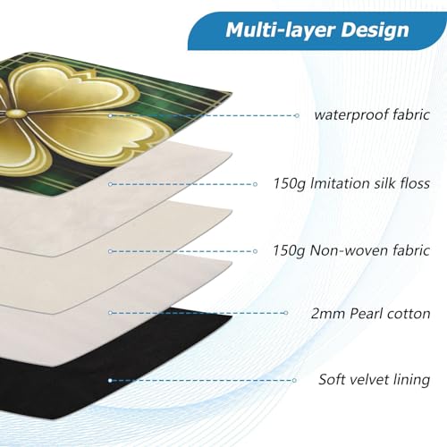 Funda para portátil 13-14 pulgadas con diseño St. Patrick miniatura 4