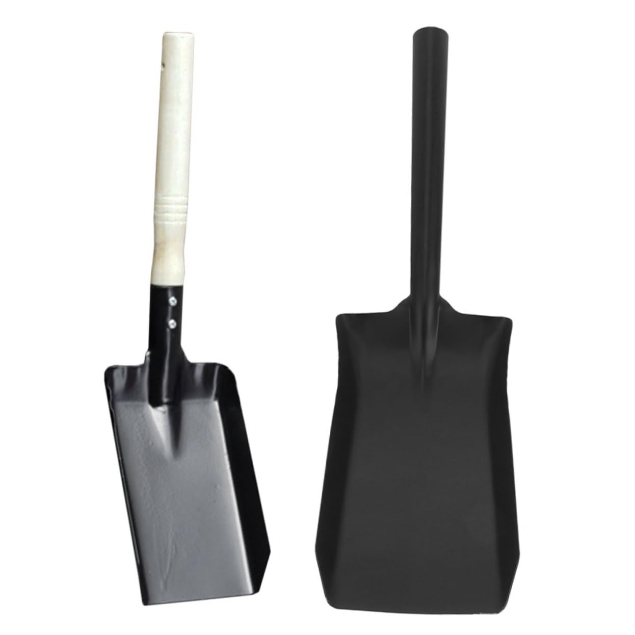 TOYANDONA 2pezzi Pala Giardino in Ferro Resistente all Usura Adatta per Esterni per Scavare Terreni Difficili e Rompere Zolle di Terra Indurite Pratica per Giardinaggio e Rimozione Ghiaccio