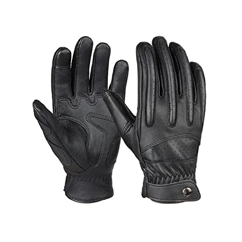 Gants de moto et gants de motocross noirs taille M avec écran tactile VTT