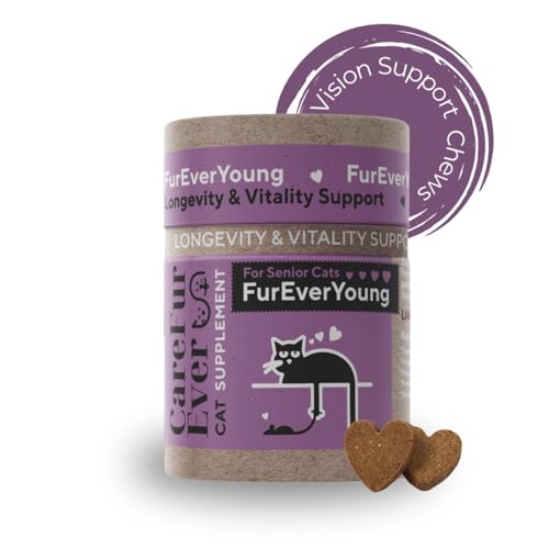 Senior Cat Supplement Treats for Vision, Brain, & Immunity