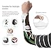 Meaudiwes Fashion Tattoo Cover Up Compression Cooling Sleeve Sun Protection Arm Sleeves Camouflage American Flag Camo Hunting Deer