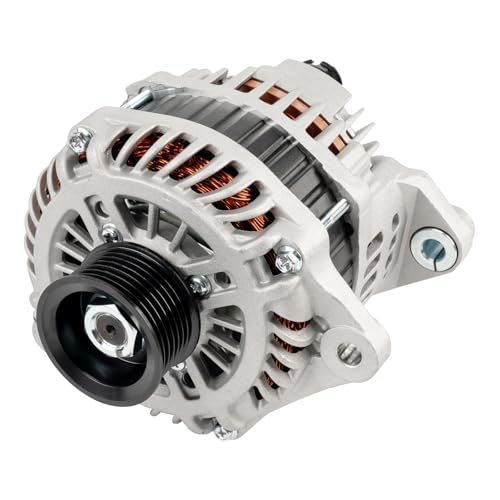 Image of KAX Alternators Compatible with 08-10 G37, 08-10 EX35, 14-15 Q50,High Output Alternators Automotive Replacement for A003TJ1991,11340N,11340,23100JK01A,150 amp,11340N, 11340, 23100JK01A, A3TJ1991, 9027 | Fits 2007-2008 INFINITI G35 V6 3.5L, 2009-2010 Nissan 370Z V6 3.7L, Replacement OE 12812, AL2418X, 90273384, 2104313, A3240
