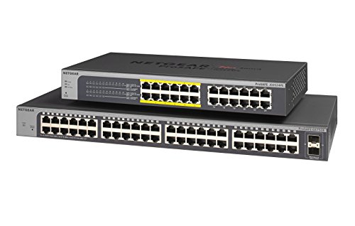 Netgear 50-Port Gigabit Ethernet Smart Managed Plus Switch (Gs750E) - With 2 X 1G Sfp, Desktop/Rackmount, And Prosafe Lifetime Protection #TOP4