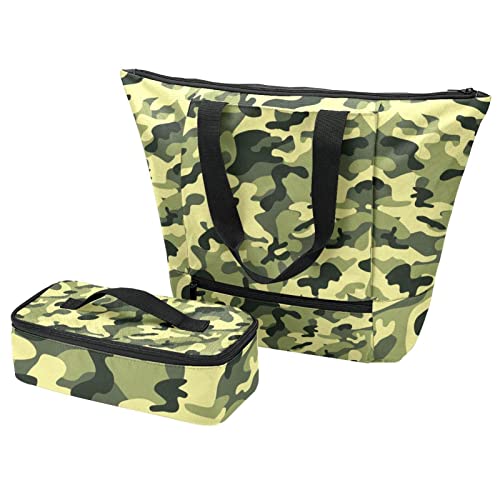 Sac fourre-tout et boîte à déjeuner isotherme avec parapluie pour voyage et travail