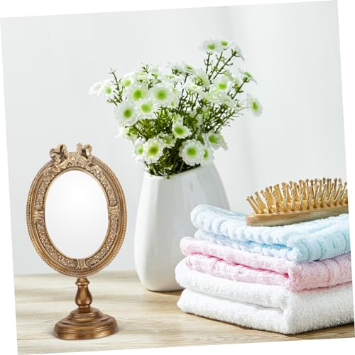 Miroir compact pour coiffeuse résolvant le manque d'espace et de stabilité - 5