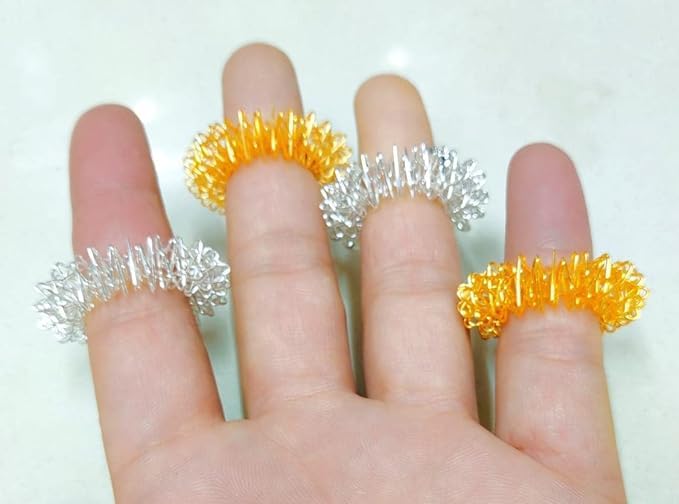 Image of acupressure Health Care System Metal Sujok Ring