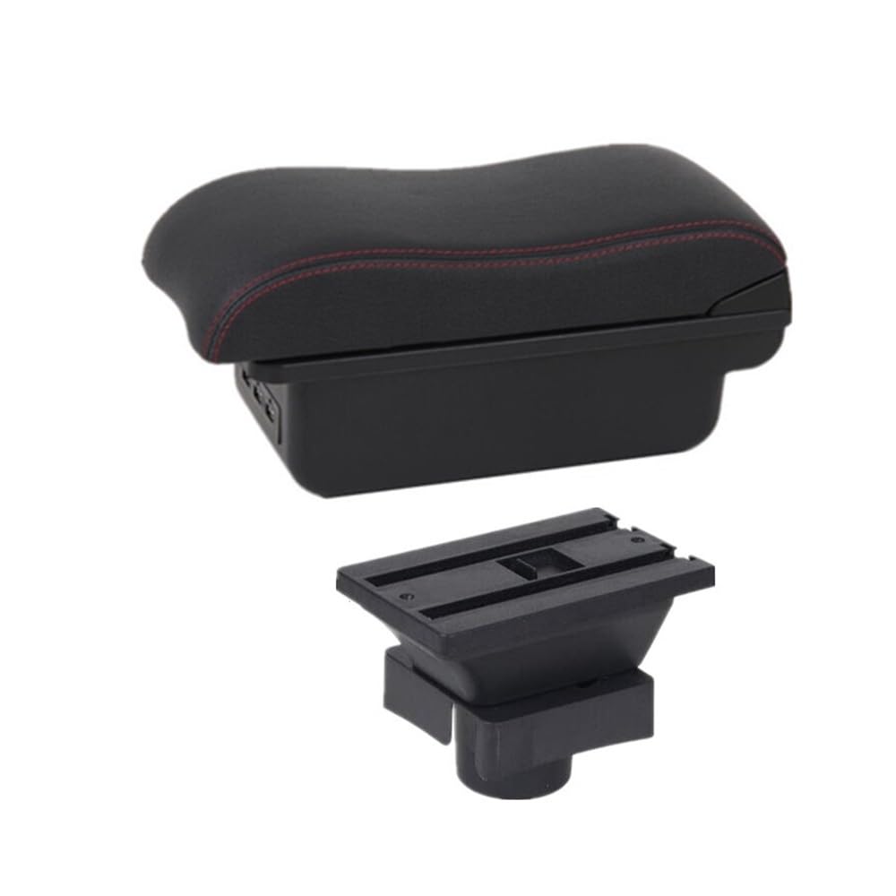 Yulegudi B2 Red Line 3Usb Car Armrests For Citroen For C4 Hatchback 2004-2010
