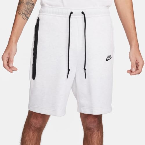 Nike Sportswear Tech Fleece Men's Shorts (Birch Heather/Black, FB8171-051) Size Small2