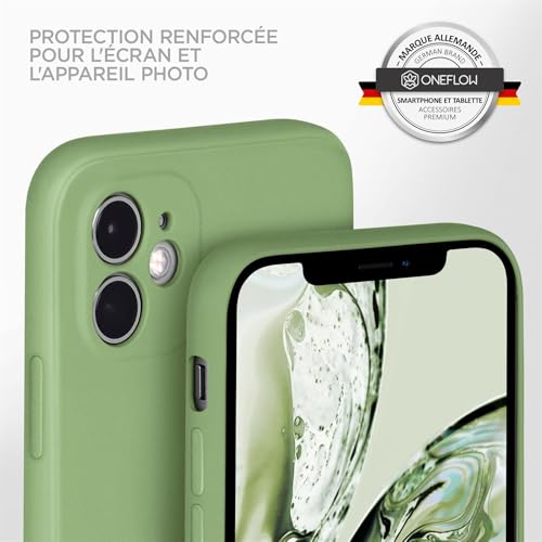 Coque silicone iPhone 12 antichoc avec bords surélevés - 4