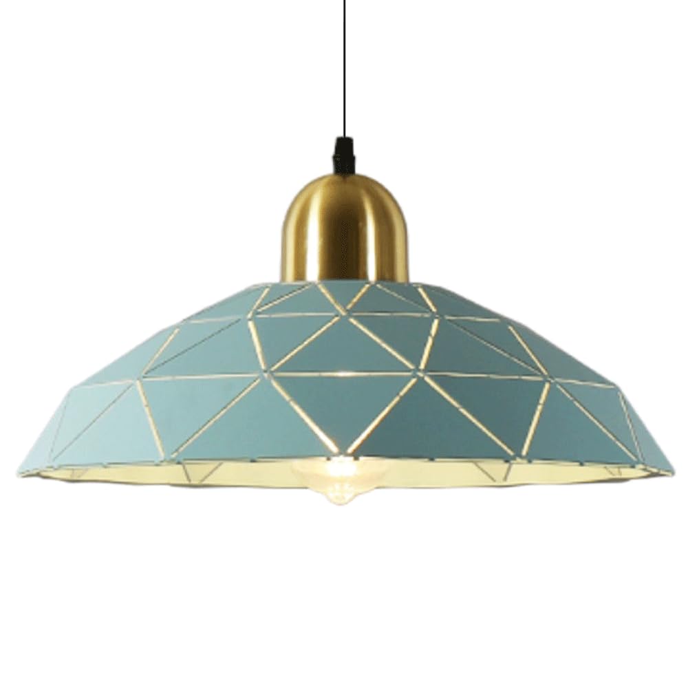 Lustre industriel américain en fer style couvercle de pot pour plafond