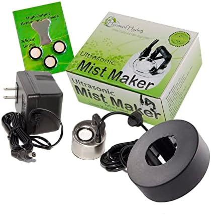 The House of Hydro Mist Maker Kit (Mist Maker, Transformer, Float, 3 Replacement Discs)