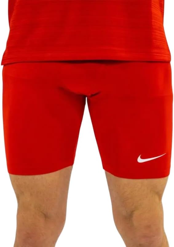 Nike Stock Half Tight Shorts Mens sz Large Red