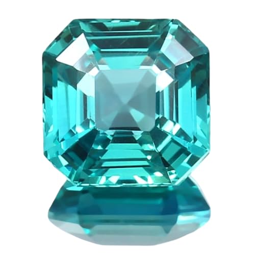 Saphir naturel Ceylan Asscher 10x10mm pour créer un cadeau de joaillerie inoubliable