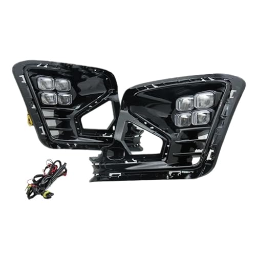 Feux de brouillard Kia Rio 2022-2023 antibrouillard LED avant bi couleur blanc jaune paire