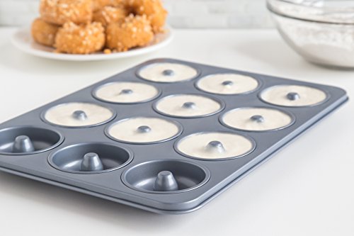 Fox Run 4496 Non-Stick Mini Donut Pan, 12-Cavity - Image 6