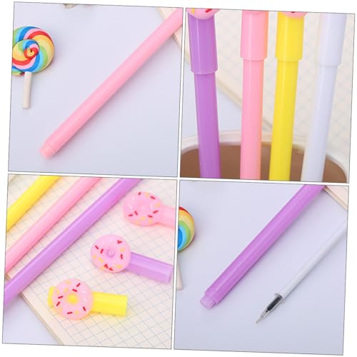 Set de 20 bolígrafos de gel con diseño donut miniatura 4