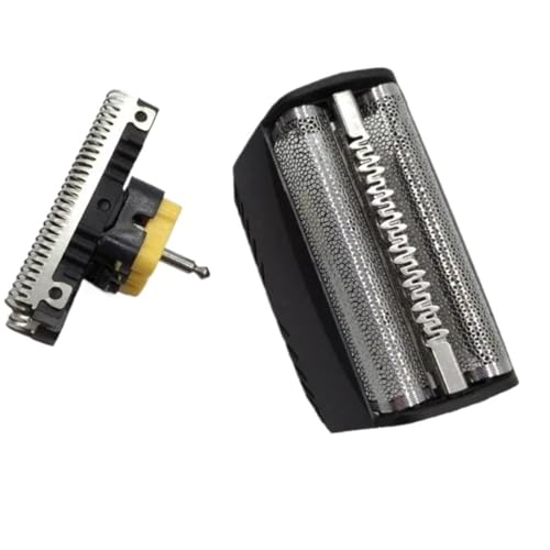 Ouyniei Kompatibel mit Braun 30B Rasierer, Scherkopf und Scherfolienrahmen, passend for die 3er SmartControl Serie, einschließlich der Modelle 197, 195, 199, 197S, 195S, 310, 330, 340, 4740