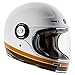 TORC Unisex-Adult T1 Retro Full Face Motorcycle Helmet (Gloss Orange, X-Large) (T103:25)