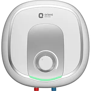 Orient Electric Aquator 25-Litre Vertical Storage Water Heater (Manual) | BEE 5 Star Energy Efficient 25 Litre Water Geyser | Glassline Tank | Suitable for High Rise Buildings | 7-year Warranty (White)