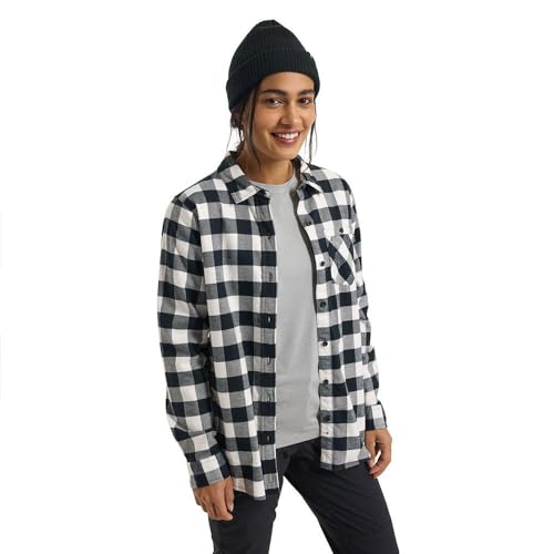 Veste Lifestyle Favorite Flannel Burton bleu femme XL en flanelle douce et chaude