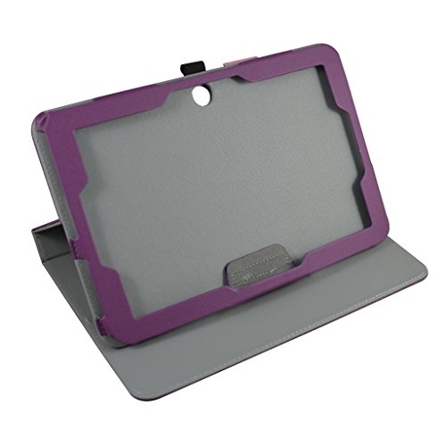 Mama Mouth Verizon Ellipsis 10 Keyboard Case, Coustom Design Slim Stand Pu Leather Case Cover With Romovable Keyboard For 10.1" Verizon Ellipsis 10 Android Tablet,Purple #TOP5