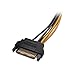 Cable Matters 2-Pack 6 Pin to SATA Power Cable (SATA to 6 Pin PCIe) - 8 Inches