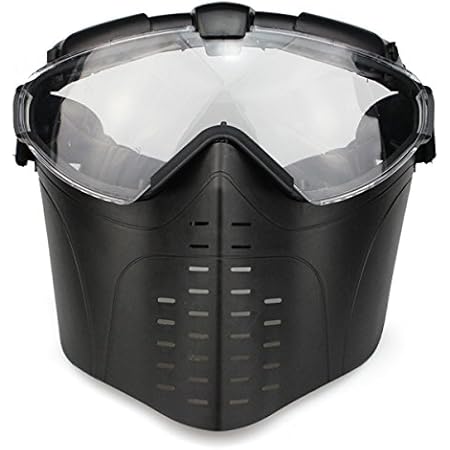 Amazon Wosport 電動ファン付き フルフェイスマスク Bk フェイスマスク 通販