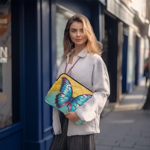 Funda para portátil 13-14 pulgadas con diseño mariposa miniatura 7