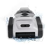 Seauto Seal SE Robotic Pool Vacuum-Intelligent Path Planning Automatic Pool Cleaner, Working Time Up to 2-2.5 Hours Cordless Pool Vacuum, Suitable for Walls and Floors of 2150 Square Feet Pool
