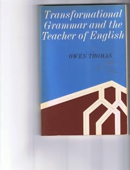 Paperback Transformational Grammar and the Teacher of English Book