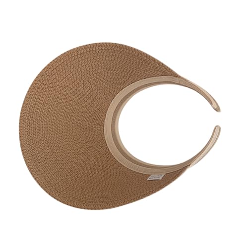 Beavorty Sun Hat for Women Fashion Wide Brim Open Top Design Beach Sun Protection for Women